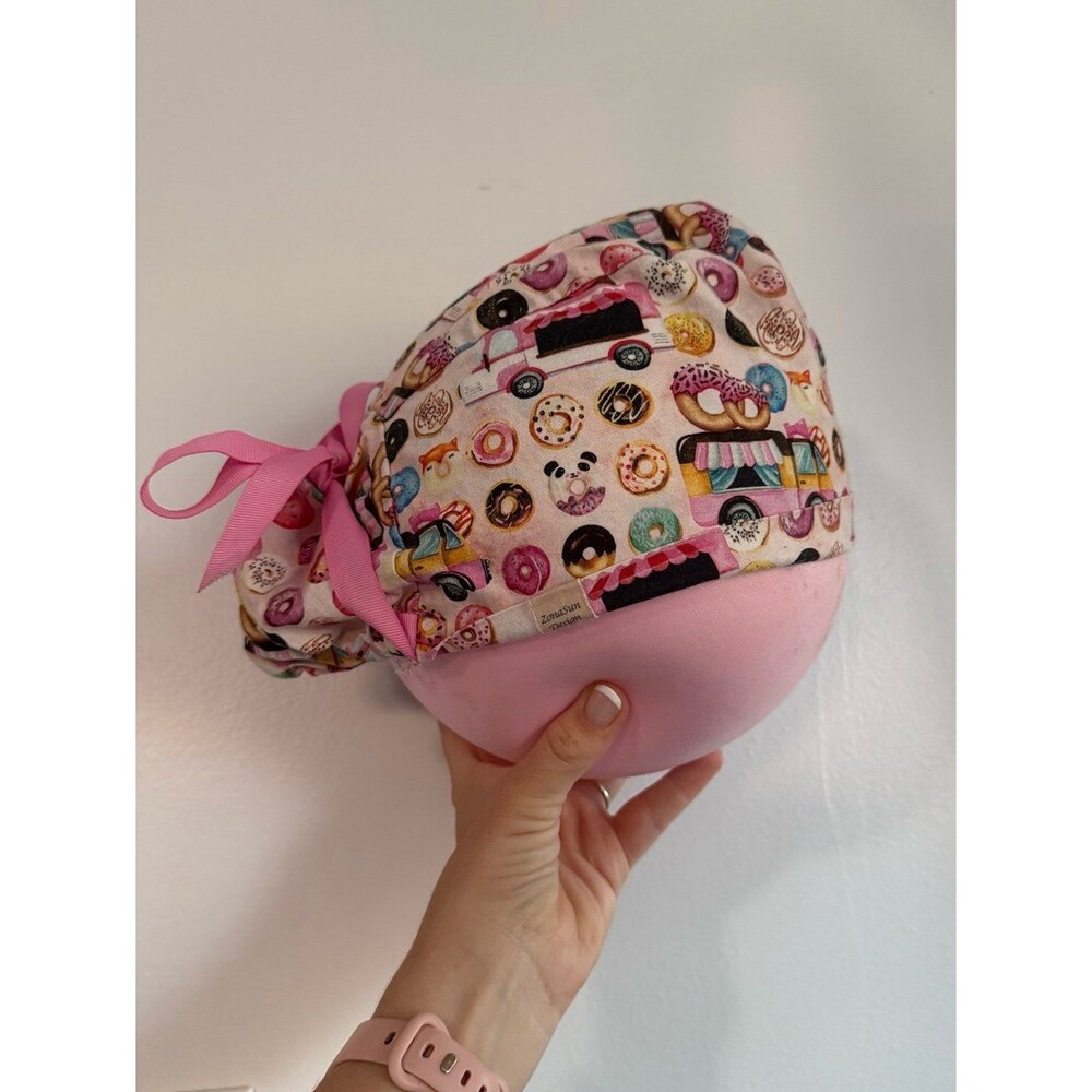 Zona Sun SWEET TREAT Donuts Medical Nurse Scrub Hat by Etsy